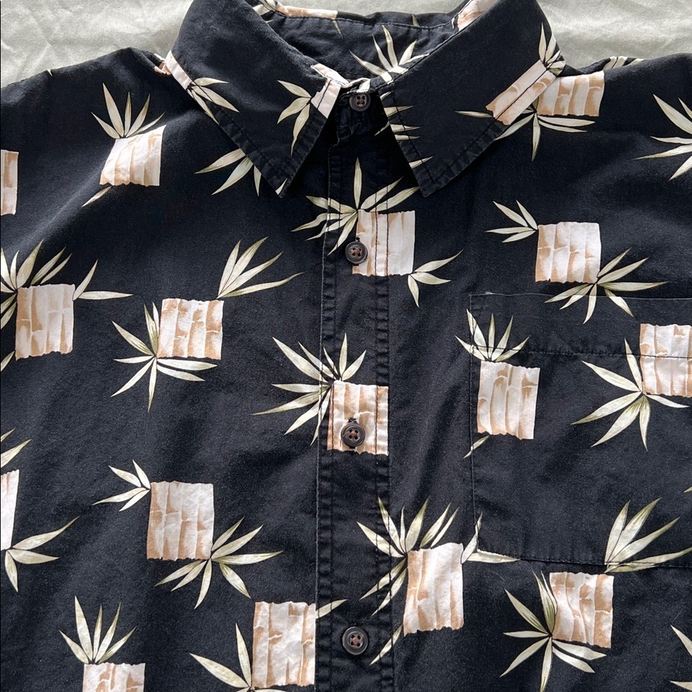 Vintage Newport Blue Men’s Hawaiian tropical shirt xl